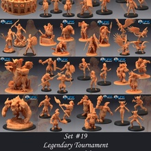 legendary tournament set colosseum encounters greek mythology collection toys & games 3d print model - Mito3D