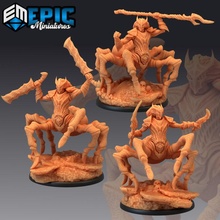 karanlık elf örümcek zırhlı Ayarlamak tarantula savaşçı klasik karşılaşma oyuncaklar oyunlar fantezi Ortaçağa ait canavar rpg Warhammer düşman masaüstü zindan dnd 3d print model - Mito3D