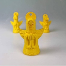 minion stuart ángel fan art navidad película ornamento árbol amarillo esbirros bob kevin ricangel minionangel 3d print model - Mito3D