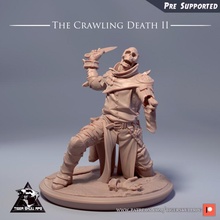 crawling death ii toys & games army dark dungeons fantasy mini skeleton undead zombie dnd minatures skeletons supported pre lych 3d print model - Mito3D
