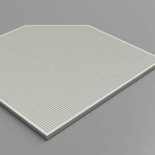 Fliese einstellen Basen industriell Gitter Spielzeuge Spiele Base Tischplatte Boden Landschaft 3d print model - Mito3D