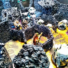 blackstone fortress generative terrain set toys & games 40k warhammer sla boardgame 3d print model - Mito3D