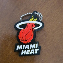 Chaveiro Schlüssel Ring Miami Hitze Mode Zubehör nba Basketball 3d print model - Mito3D