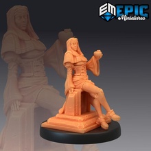rahibe asistan mezar taşı vampir şeytan avcı ölümsüz savaş oyuncaklar oyunlar fantezi gotik Ortaçağa ait canavar rpg Warhammer düşman masaüstü 3d print model - Mito3D