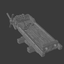 torture rack toys & games dragons dungeons miniatures roleplay terrain wargames tabletop 28mm pathfinder 3d print model - Mito3D