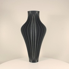 abstrait forme vase jardin décoration fleurs intérieur décor vases maison vasemode flower slimprint étagère abstraite abstract organic 3d print model - Mito3D