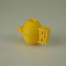 egg cracker & garden 3d print model - Mito3D