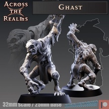 ghast store gaming undead miniature tabletop ghouls dnd5e 3d print model - Mito3D