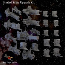 hazard stripe upgrade kit store 3d print model - Mito3D