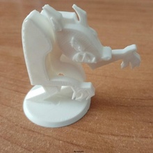 flat werewolf sculpture toy 3d print model - Mito3D