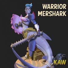 warrior mershark toys & games figurine shark shield sword warrior woman mermaid multipart underwater mermay