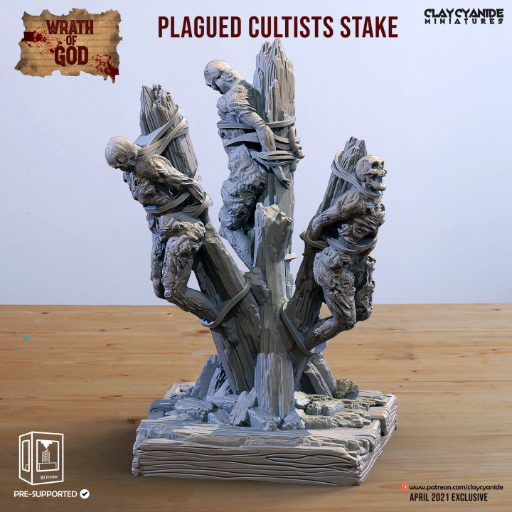 plagued cultists stake to