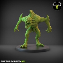 tomb abomination 1 toys & games fantasy vampire wargame crypt 3d print model - Mito3D