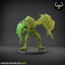 flying tomb abomination 3 toys & games fantasy vampire wargame crypt 3d print model - Mito3D