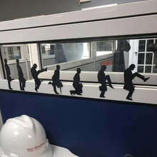 monty python ministry silly walks silhouettes office cubicle window office silhouette cubicle monty python silly walks sil silhouettes