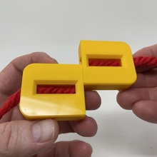 3d printed rope puzzler trick ultimaker magic autodesk fusion360