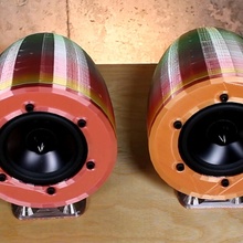 gamme parleurs 4 Dayton l'audio rs100 musique chaîne complète 3d print model - Mito3D