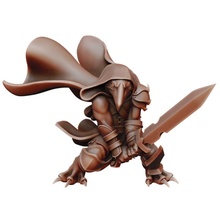 ravenfolk toys & games bird dragons dungeons fantasy raven warhammer miniature dnd tengu kenku 3d print model - Mito3D