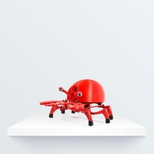 printbot crab gadgets & electronics robotics 3d print model - Mito3D