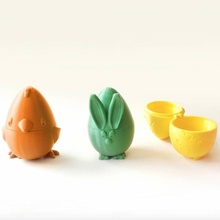 huevos pascua jardín 3d print model - Mito3D