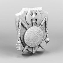 mace shield middle ages-wall decoration toys & games mace shield middle ages-wall decoration