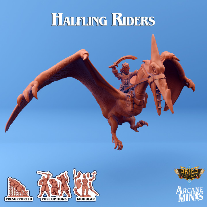 halfling rider 3 toys & g