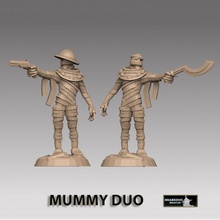 mummy duo toys & games 40k egyptian king mummy skeleton tomb undead vampire warhammer zombie pharaoh lich necromancer wight musketeer khopesh ravenloft ossiarch bonereapers pistolier