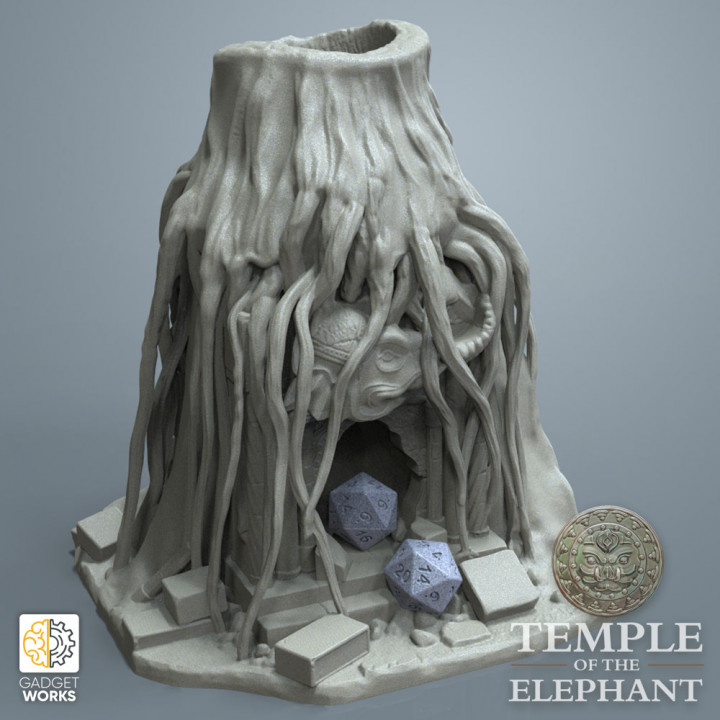 dice tower - jungle templ