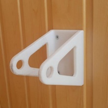 wall mount bike spare parts 3d print model - Mito3D