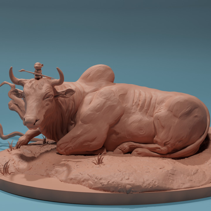 bull mouse 3d print model