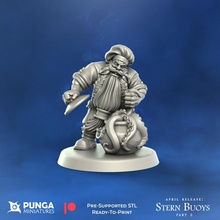 dwarf foof seller toys & games 3d print model - Mito3D