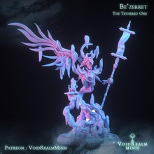be'zerret tethered toys & games horror monster lord angel fallen cosmic prince daemon chaos change vines tzeentch voidrealms sephiroth 3d print model - Mito3D