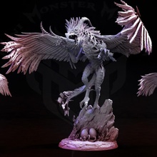 corrupt phoenix toys & games gaming monster evil tabletop griffin dnd homebrew cursed infected prg 3d print model - Mito3D