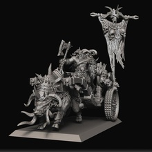 beastmen razortusk chariot toys & games 40k warhammer warhammer40000 ageofsigmar aos ninthage raventwinminiatures 3d print model - Mito3D
