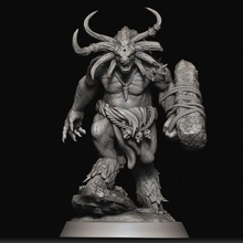 beastmen gortach toys & games 40k warhammer warhammer40000 ageofsigmar aos ninthage raventwinminiatures gorgona 3d print model - Mito3D