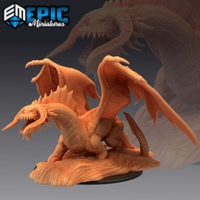 Antik asit Ejderha klasik bataklık karşılaşma siyah kafatası Drake oyuncaklar oyunlar fantezi Ortaçağa ait canavar rpg Warhammer düşman masaüstü zindan 3d print model - Mito3D