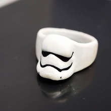 storm trooper ring jewellery star war bague 3d print model - Mito3D