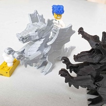 dragon lego compatible & garden 3d print model - Mito3D