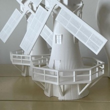 olandese mulino vento dettagliata supporti necessario tavolo support 3d print model - Mito3D
