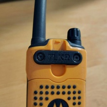 motorola t80 ceinture agrafe titulaire soutien gadgets électronique remplacement walkie talkie 3d print model - Mito3D