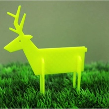 simples animal veado jardim animais 3d print model - Mito3D