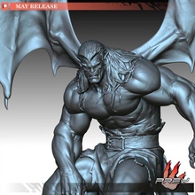 gargoyle 1 toys & games demon fantasy figure miniature tabletop werewolf nightmare 3d print model - Mito3D