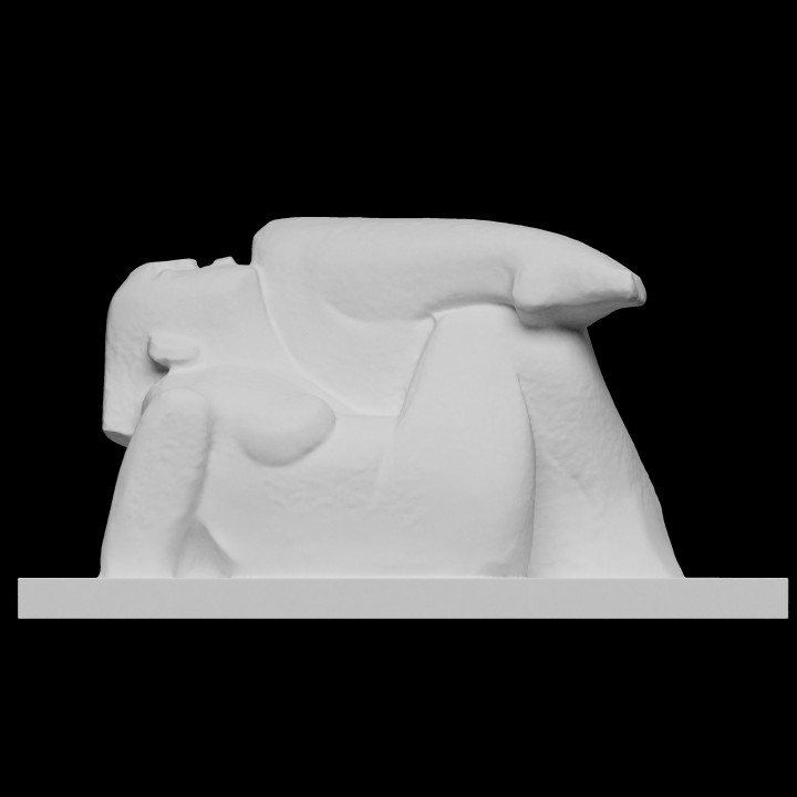 erato escanear escultura contemporáneo Rusia 3dprintable cc0 legendapark 3D print model - Mito3D