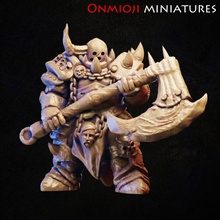 hero disease toys & games knight monster undead warrior champion wargame chaos warmaster palgue 3d print model - Mito3D