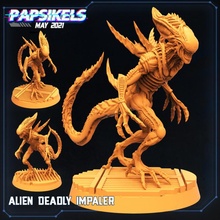 alieno mortale impalatore alieni uccisore xeno xenos 3d print model - Mito3D