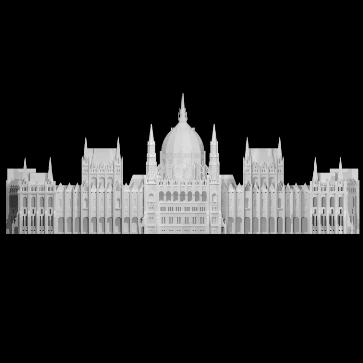 parlamento húngaro miniworld arquitectura edificio gobierno europa punto referencia hungría budapest arquitecto 3D print model - Mito3D
