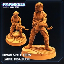 human space crew lannie misalouche toys & games alien aliens ripley flamethrower 3d print model - Mito3D