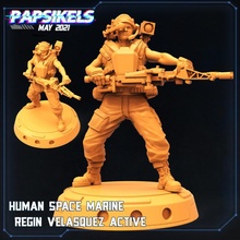 human space marine regin velasquez active toys & games gun smart colonial 3d print model - Mito3D