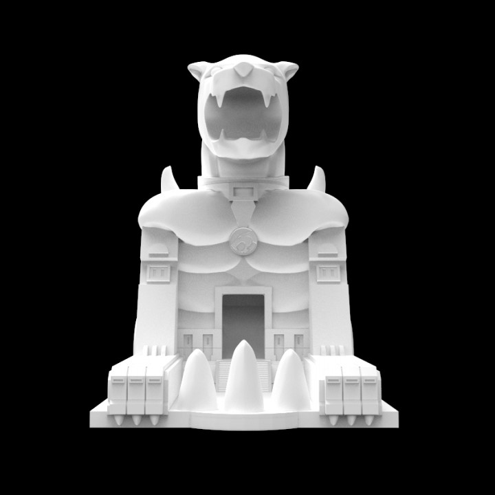 ex17 Leonin güzel zar kule oyuncaklar oyunlar aslan rpg kaplan Gök gürültüsü kedileri panter kediler d dnd 3D print model - Mito3D