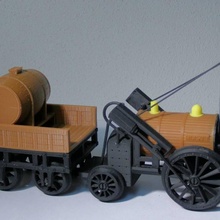 stephenson's rocket toys & games loco 3d print model - Mito3D